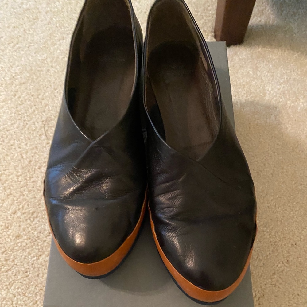 Coclico glacé black flats 39